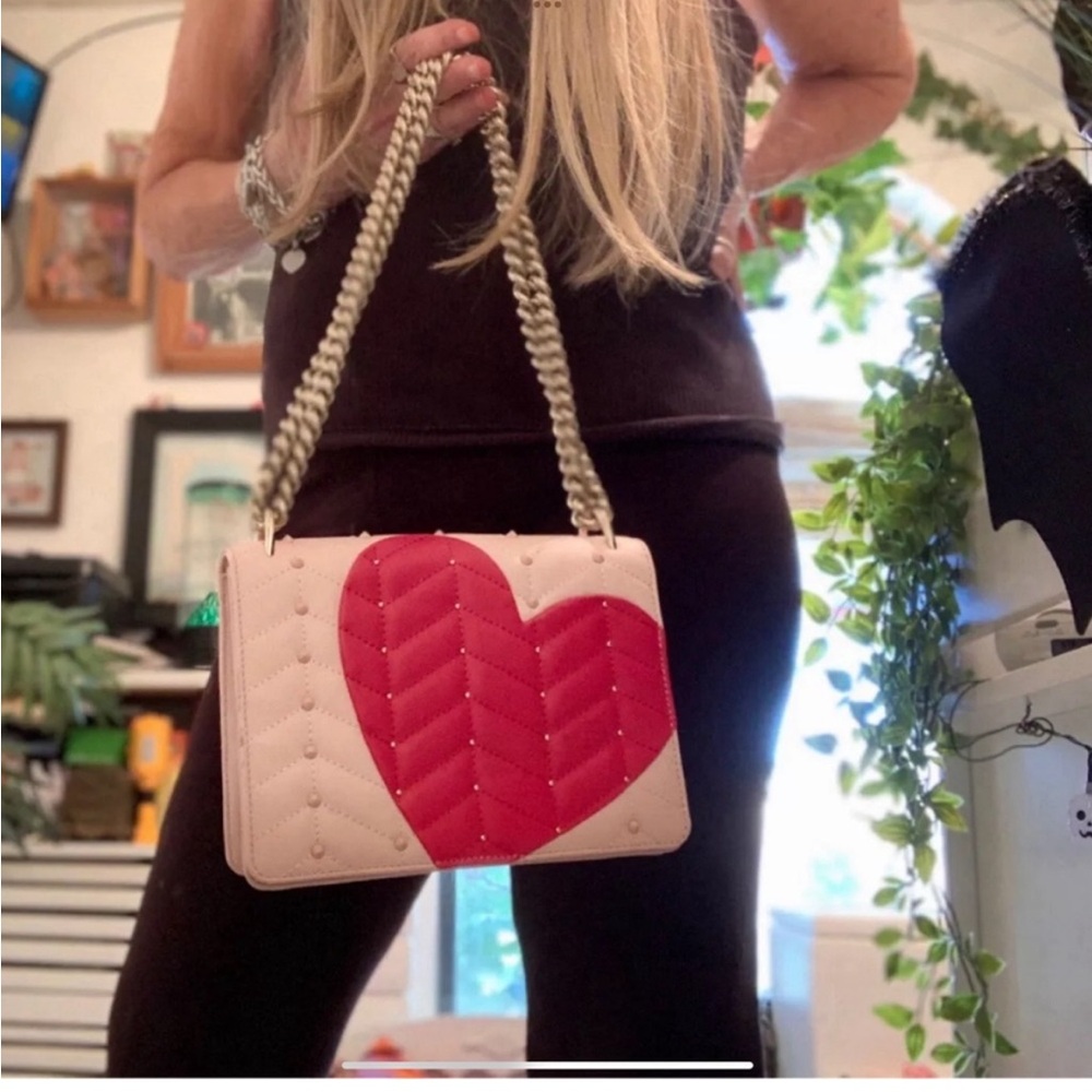 NWT KATE SPADE HEART IT MARCI LEATHER CROSSBODY SHOULDER BAG